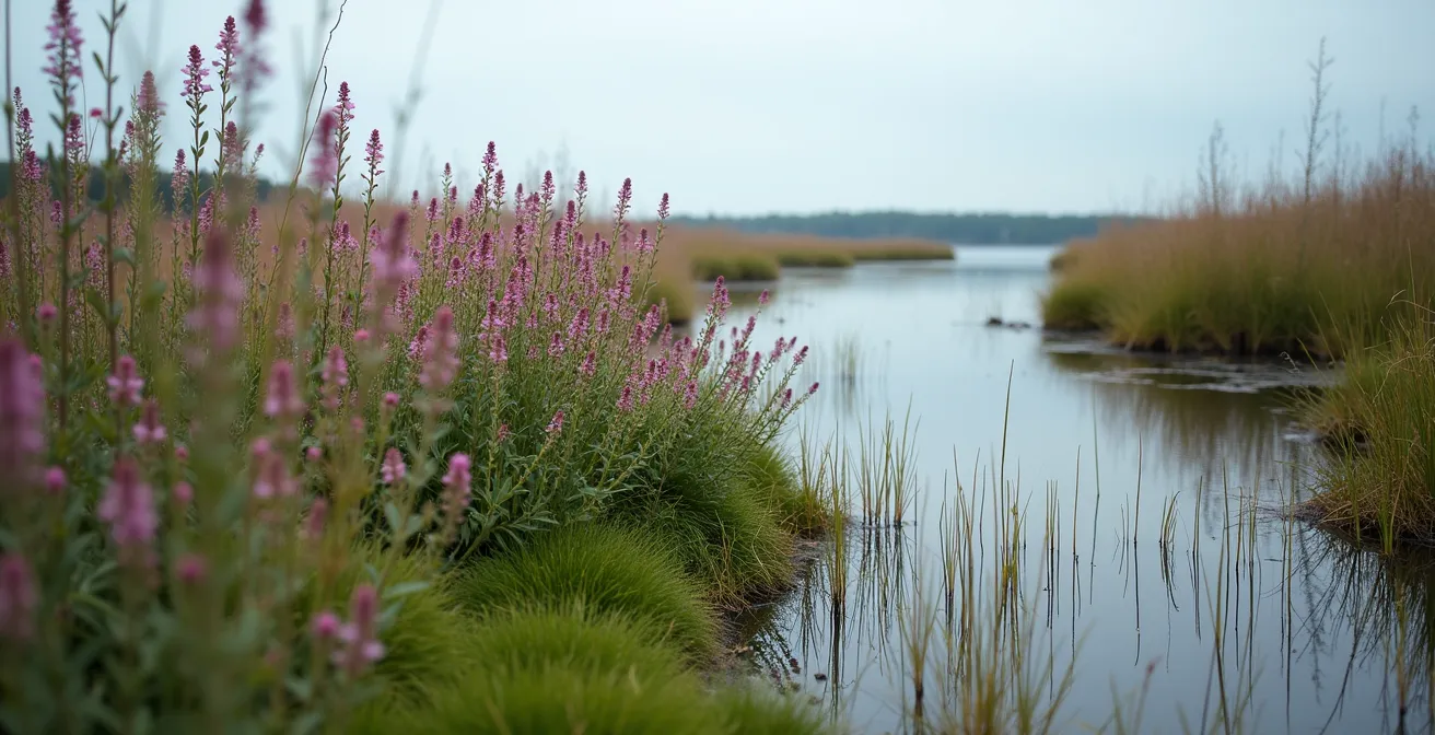 Comparaison entre cultivar stérile de salicaire et espèce invasive en milieu humide québécois